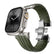#Color_Green Band-Silver Buckle