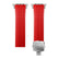#Color_Red Band-Silver Buckle