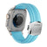#Color_Glacier Blue Band-Silver Buckle