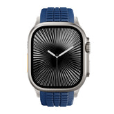 #Color_Blue Band-Silver Buckle