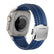#Color_Blue Band-Silver Buckle