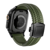 #Color_Green Band-Black Buckle