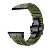#Color_Green Band-Black Buckle