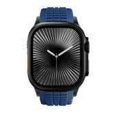 #Color_Blue Band-Black Buckle