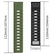 Tekvon Magnetic Silicone Breathable Watch Band for Garmin Fenix 8, 7, Tactix & Forerunner (22mm / 26mm)