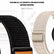Tekvon Nylon Hook-and-Loop Band for Garmin 22mm & 26mm QuickFit Watches