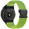 Tekvon Mountain Pattern Nylon Parachute Buckle Strap for Garmin Fenix 8 & Tactix