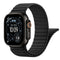Tekvon Ribbed Silicone Magnetic Loop Band with Titanium Clasp for Apple Watch Series 11, 10, 6, 5, 4 (38mm-49mm)