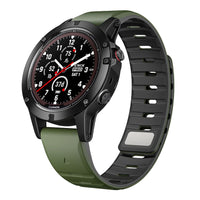 Tekvon Magnetic Silicone Breathable Watch Band for Garmin Fenix 8, 7, Tactix & Forerunner (22mm / 26mm)