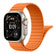 Tekvon Ribbed Silicone Magnetic Loop Band with Titanium Clasp for Apple Watch Series 11, 10, 6, 5, 4 (38mm-49mm)