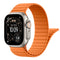 Tekvon Ribbed Silicone Magnetic Loop Band with Titanium Clasp for Apple Watch Series 11, 10, 6, 5, 4 (38mm-49mm)