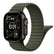 Tekvon Ribbed Silicone Magnetic Loop Band with Titanium Clasp for Apple Watch Series 11, 10, 6, 5, 4 (38mm-49mm)