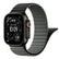 Tekvon Ribbed Silicone Magnetic Loop Band with Titanium Clasp for Apple Watch Series 11, 10, 6, 5, 4 (38mm-49mm)