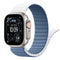 Tekvon Ribbed Silicone Magnetic Loop Band with Titanium Clasp for Apple Watch Series 11, 10, 6, 5, 4 (38mm-49mm)