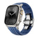 #Color_Blue Band-Silver Buckle