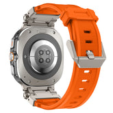 #Color_Titanium Adapter-Orange Band