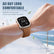 Tekvon Ribbed Magnetic Silicone Band for Apple Watch