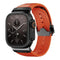 FKM Rubber Band for Apple Watch Ultra & 44–46mm Models – 304 Stainless Steel Buckle