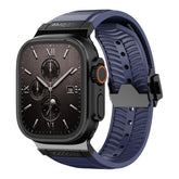 FKM Rubber Band for Apple Watch Ultra & 44–46mm Models – 304 Stainless Steel Buckle