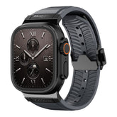 FKM Rubber Band for Apple Watch Ultra & 44–46mm Models – 304 Stainless Steel Buckle