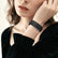Luxe Tapered Leather Replacement Band Compatible with WHOOP 5.0