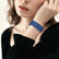 Luxe Tapered Leather Replacement Band Compatible with WHOOP 5.0
