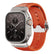 FKM Rubber Band for Apple Watch Ultra & 44–46mm Models – 304 Stainless Steel Buckle