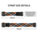 Tekvon Paracord Elastic Magnetic Watch Band for Garmin Fenix 8 & Forerunner