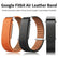Tekvon Leather Band Compatible with Google Fitbit Air
