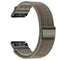 Tekvon Nylon Hook-and-Loop Band for Garmin 22mm & 26mm QuickFit Watches
