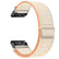 Tekvon Nylon Hook-and-Loop Band for Garmin 22mm & 26mm QuickFit Watches