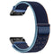Tekvon Nylon Hook-and-Loop Band for Garmin 22mm & 26mm QuickFit Watches