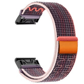 Tekvon Nylon Hook-and-Loop Band for Garmin 22mm & 26mm QuickFit Watches