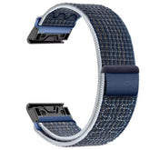 Tekvon Nylon Hook-and-Loop Band for Garmin 22mm & 26mm QuickFit Watches