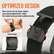 Tekvon 26mm Tactical Nylon Replacement Band for Garmin Fenix Watch Series