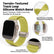 Tekvon Magnetic Track Buckle Mountain Texture Silicone Band for Apple Watch, Huawei & Samsung