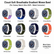 Tekvon Gradient Breathable Nylon Loop Band for Samsung Galaxy Watch Ultra 2 & Ultra 1