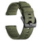 Tekvon 24mm Canvas Nylon Watch Band for Garmin Venu X1 & COROS APEX 4 46mm