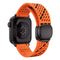 Tekvon Breathable Dual-Tone Silicone Magnetic Band for Apple Watch Series 11 10 9 8 SE Ultra