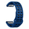 Tekvon Quick Release Silicone Watch Band with Snap Pin Clasp for Garmin Fenix 8, 7, 6, 5 (22mm / 26mm)