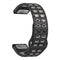 Tekvon Quick Release Silicone Watch Band with Snap Pin Clasp for Garmin Fenix 8, 7, 6, 5 (22mm / 26mm)