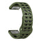 Tekvon Quick Release Silicone Watch Band with Snap Pin Clasp for Garmin Fenix 8, 7, 6, 5 (22mm / 26mm)