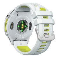 Tekvon 22mm Dual-Tone Silicone Watch Band for Garmin Forerunner 970