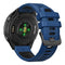 Tekvon 22mm Dual-Tone Silicone Watch Band for Garmin Forerunner 970