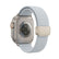 Tekvon Magnetic Track Buckle Mountain Texture Silicone Band for Apple Watch, Huawei & Samsung