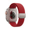 Tekvon Magnetic Track Buckle Mountain Texture Silicone Band for Apple Watch, Huawei & Samsung