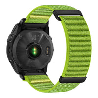 Tekvon Alpine Two-Piece Nylon Watch Band for Garmin Fenix 7X & Tactix 8 (20mm / 22mm / 26mm)