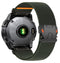 Tekvon 26mm Tactical Nylon Replacement Band for Garmin Fenix Watch Series