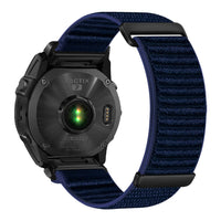 Tekvon Alpine Two-Piece Nylon Watch Band for Garmin Fenix 7X & Tactix 8 (20mm / 22mm / 26mm)