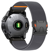 Tekvon 26mm Tactical Nylon Replacement Band for Garmin Fenix Watch Series
